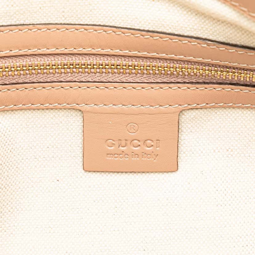 Gucci GG Canvas Mayfair Satchel Brown Canvas Good condition - Box View