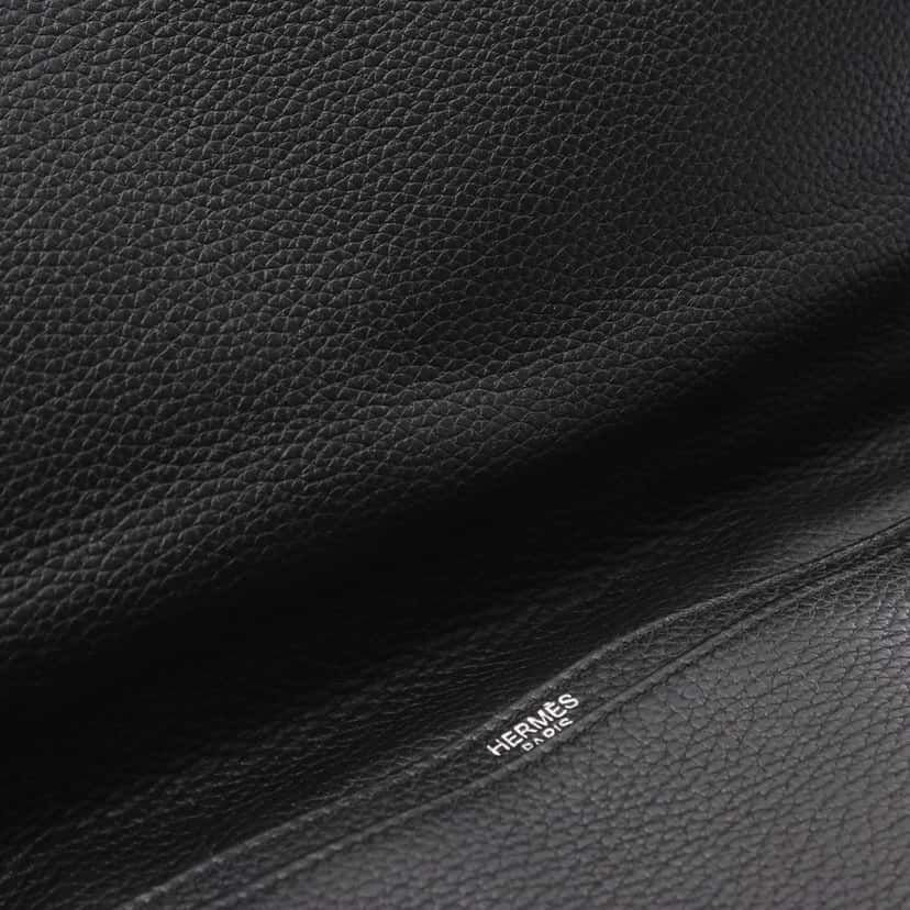 Hermès Togo Sac A Depeches 38 Black Leather Good condition - Model View