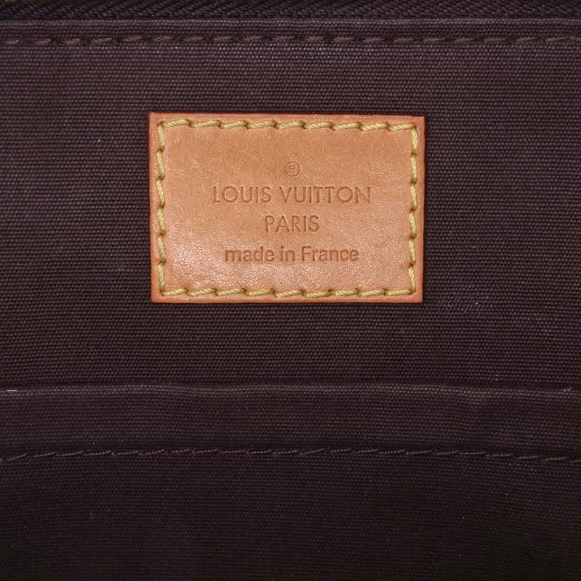 Louis Vuitton Monogram Vernis Alma BB Purple Leather Good condition - Box View