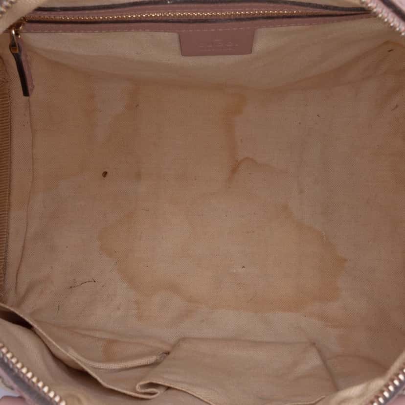 Gucci GG Canvas Joy Boston Bag Brown Canvas Good condition - Model View