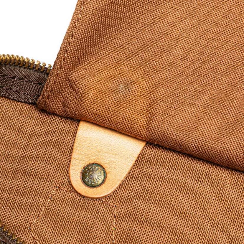 Louis Vuitton Monogram Speedy 35 Brown Canvas Good condition - Box View