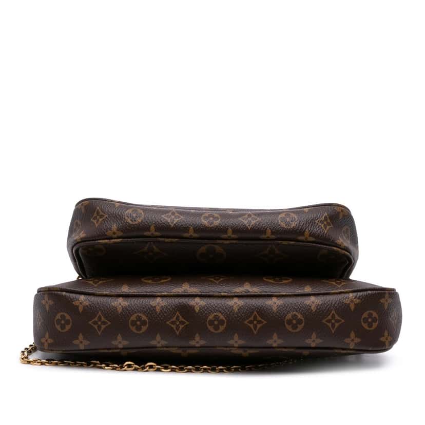 Louis Vuitton Monogram Multi Pochette Accessoires Brown Canvas Good condition - Inside View