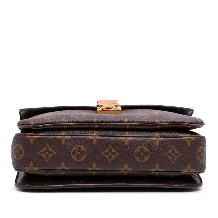 Louis Vuitton Monogram Pochette Metis Brown Canvas Good condition - Inside View