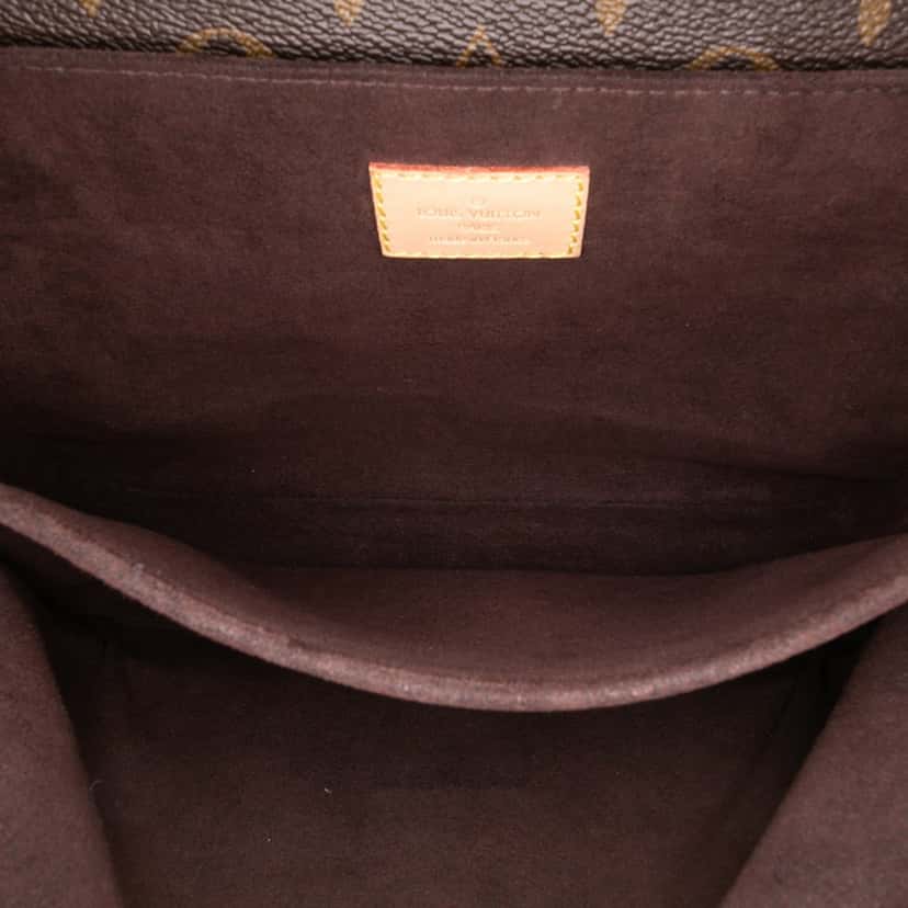 Louis Vuitton Monogram Pochette Metis Brown Canvas Good condition - Model View