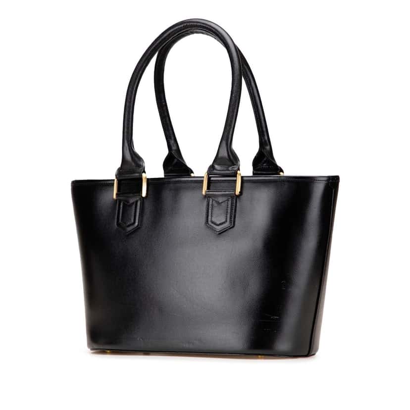 Burberry Leather Tote Black Leather Good condition - Back View