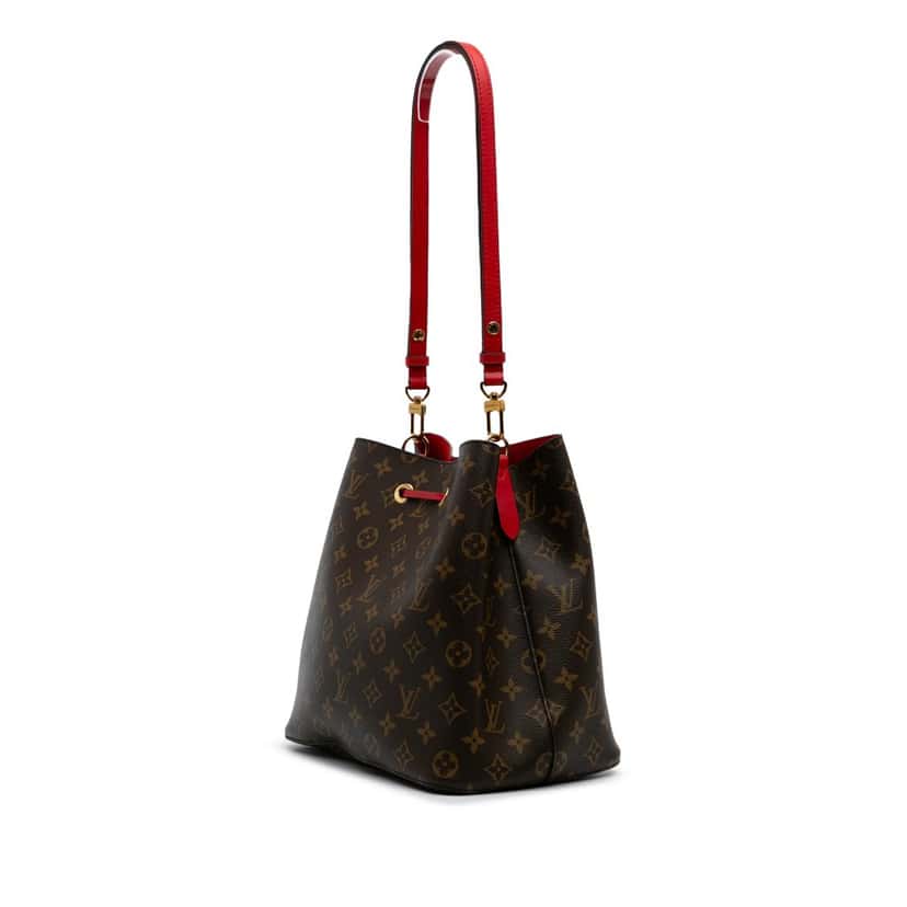 Louis Vuitton Monogram Neonoe MM Brown Canvas Good condition - Back View