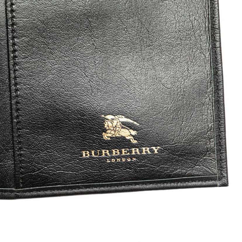 Burberry Haymarket Check Canvas Notebook Cover Brown Canvas Good condition - Box View