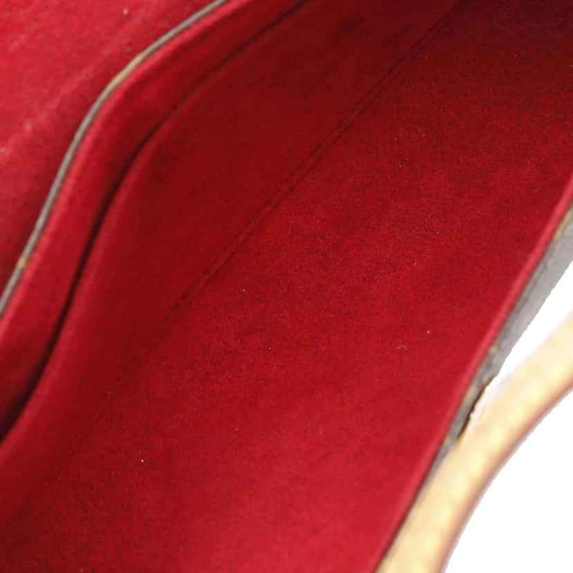 Louis Vuitton Monogram Sonatine Brown Canvas Good condition - Inside View
