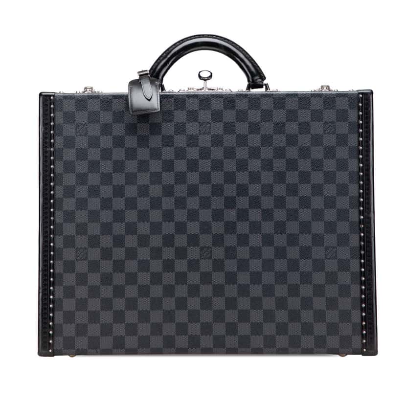 Louis Vuitton Damier Graphite President Classeur Black Canvas Good condition - Front View