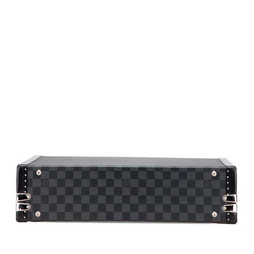 Louis Vuitton Damier Graphite President Classeur Black Canvas Good condition - Inside View