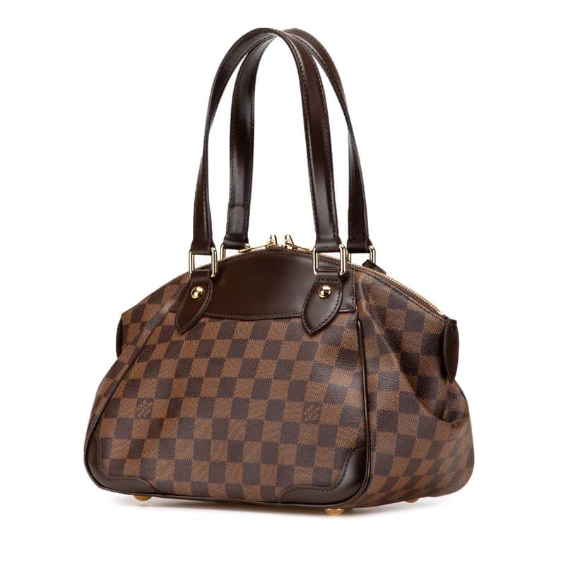 Louis Vuitton Damier Ebene Verona PM Brown Canvas Good condition - Back View