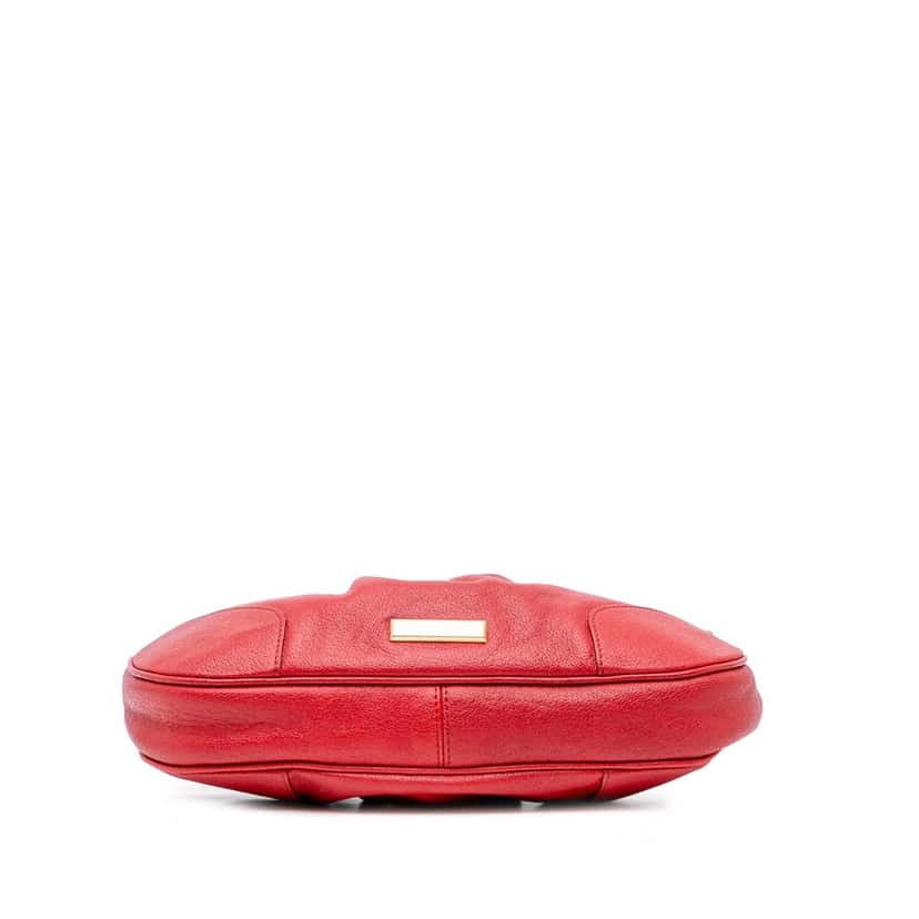 Burberry Leather Hobo Red Leather Good condition - Inside View