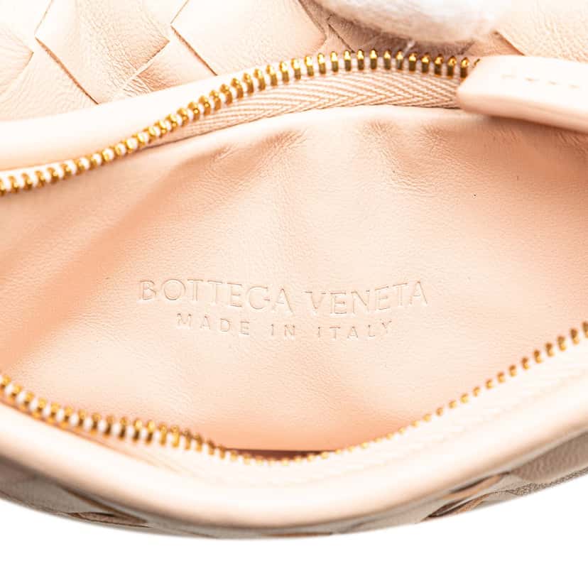 Bottega Veneta Small Nappa Intrecciato Gemelli Hobo Pink Leather Very good condition - Box View