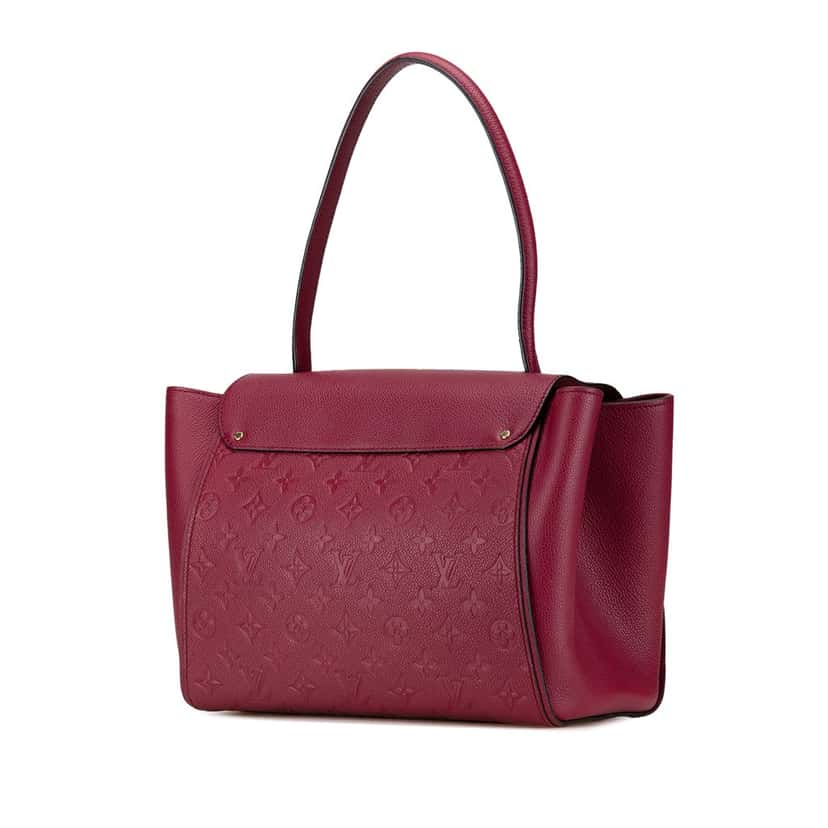 Louis Vuitton Monogram Empreinte Trocadero Red Leather Very good condition - Back View