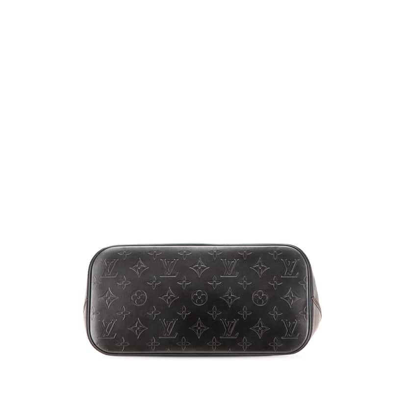 Louis Vuitton Monogram Mat Stockton Grey Leather Fair condition - Inside View