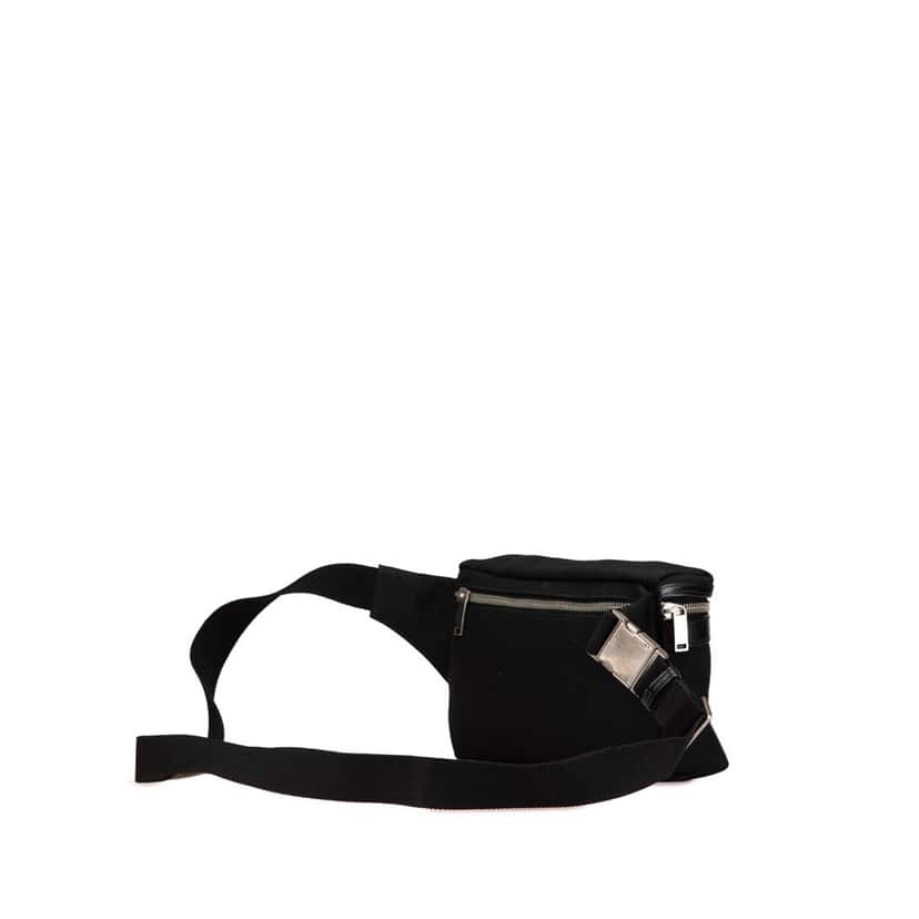 Saint Laurent Canvas City Belt Bag Black Canvas Good condition - Back View
