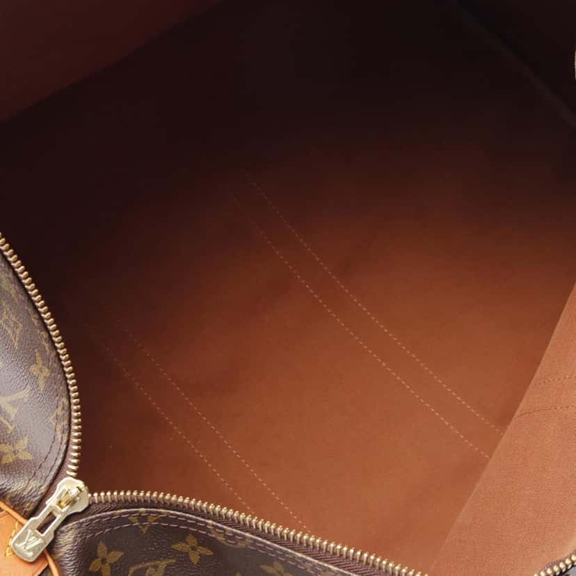 Louis Vuitton Monogram Keepall 55 Brown Canvas Good condition - Inside View