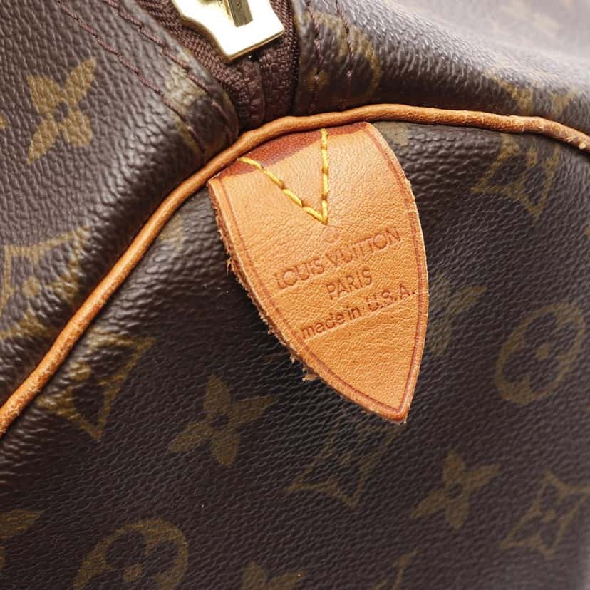 Louis Vuitton Monogram Keepall 55 Brown Canvas Good condition - Model View
