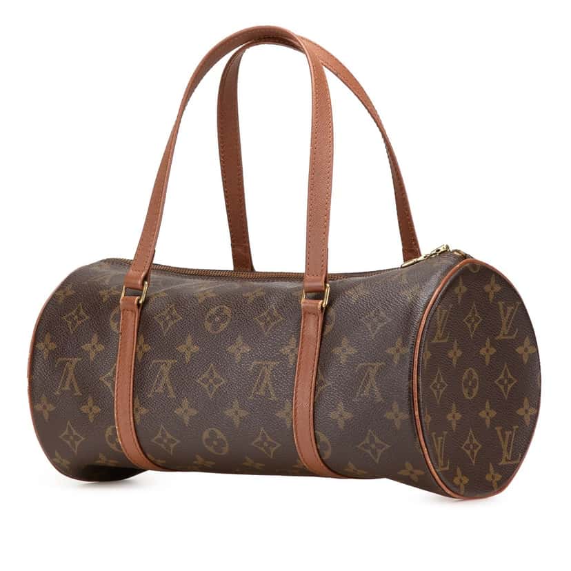 Louis Vuitton Monogram Papillon 30 Brown Canvas Good condition - Back View