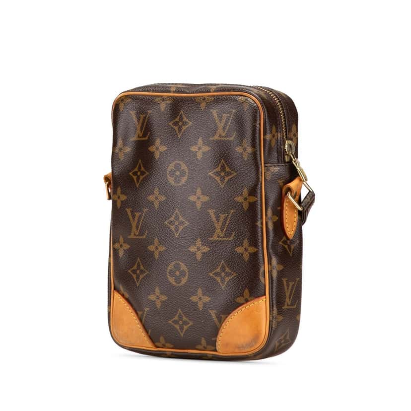 Louis Vuitton Monogram Danube Brown Canvas Good condition - Back View