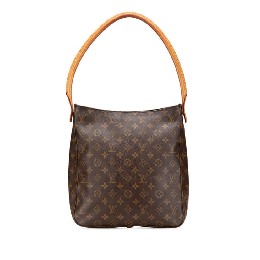 Louis Vuitton Monogram Looping GM Brown Canvas Good condition - Front View