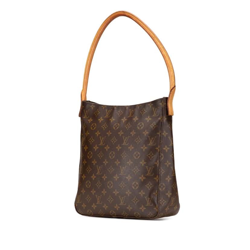 Louis Vuitton Monogram Looping GM Brown Canvas Good condition - Back View