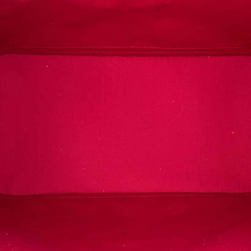 Louis Vuitton Monogram Vernis Alma PM Red Leather Good condition - Model View