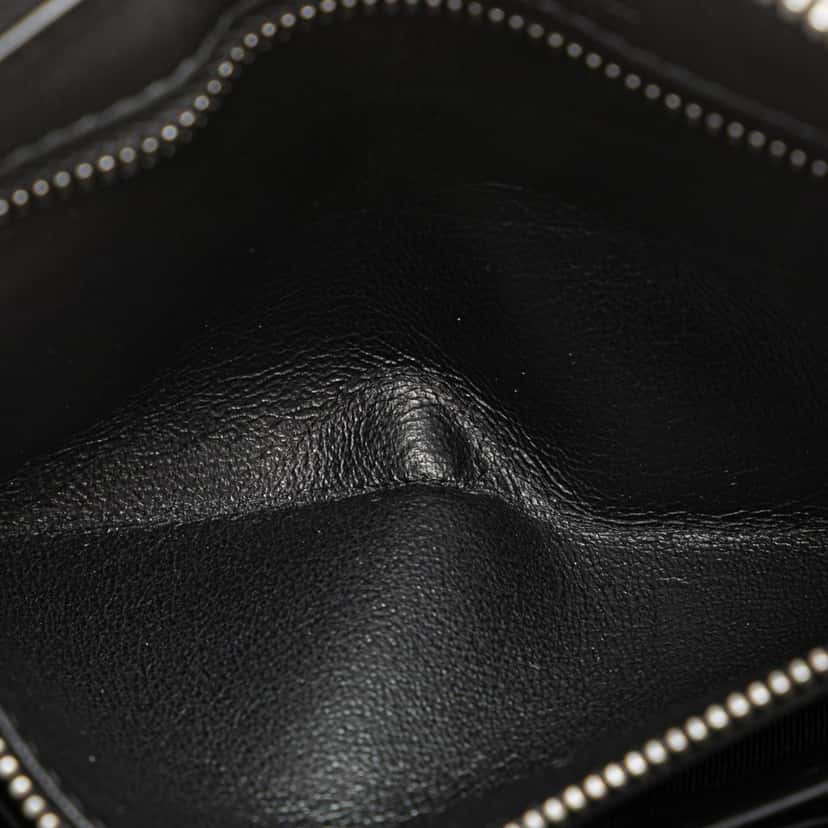 Bottega Veneta Nappa Intrecciato Zip Around Long Wallet Black Leather Good condition - Model View