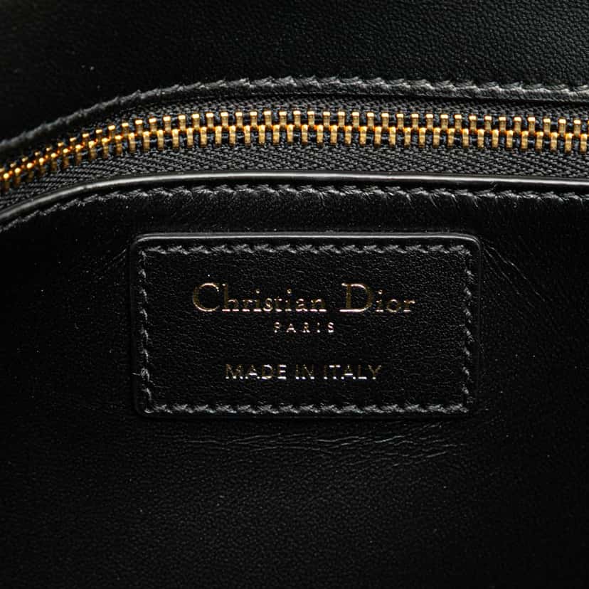 Dior Pony Hair Leopard Print 30 Montaigne Flap Brown Good condition - Box View