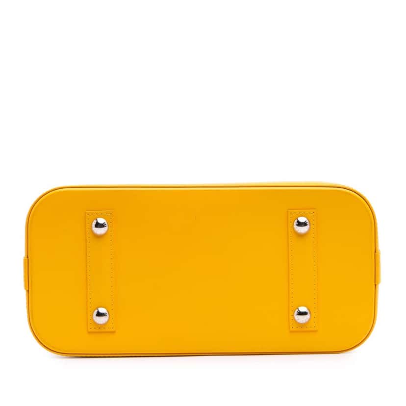 Louis Vuitton Epi Alma PM Yellow Leather Good condition - Inside View