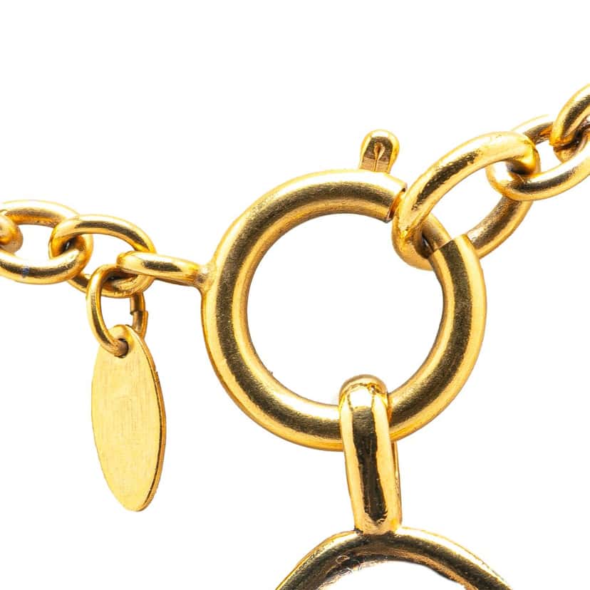 Chanel Gold Plated 31 Rue Cambon Pendant Necklace Gold Metal Good condition - Inside View