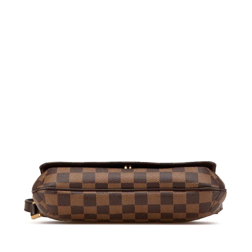 Louis Vuitton Damier Ebene Musette Tango Long Strap Brown Canvas Good condition - Inside View