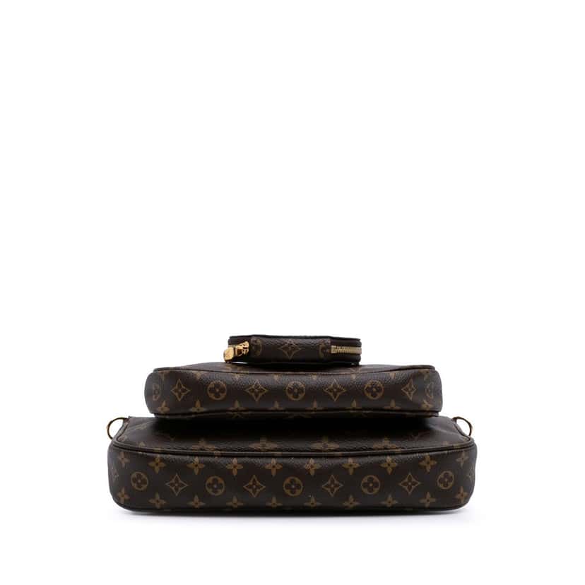 Louis Vuitton Monogram Multi Pochette Accessoires Brown Canvas Good condition - Inside View