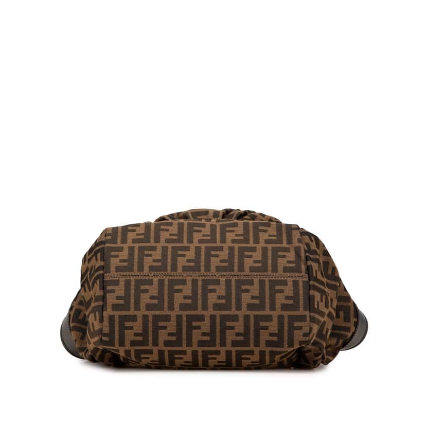Fendi Zucca Canvas Chef Tote Brown Canvas Good condition - Inside View