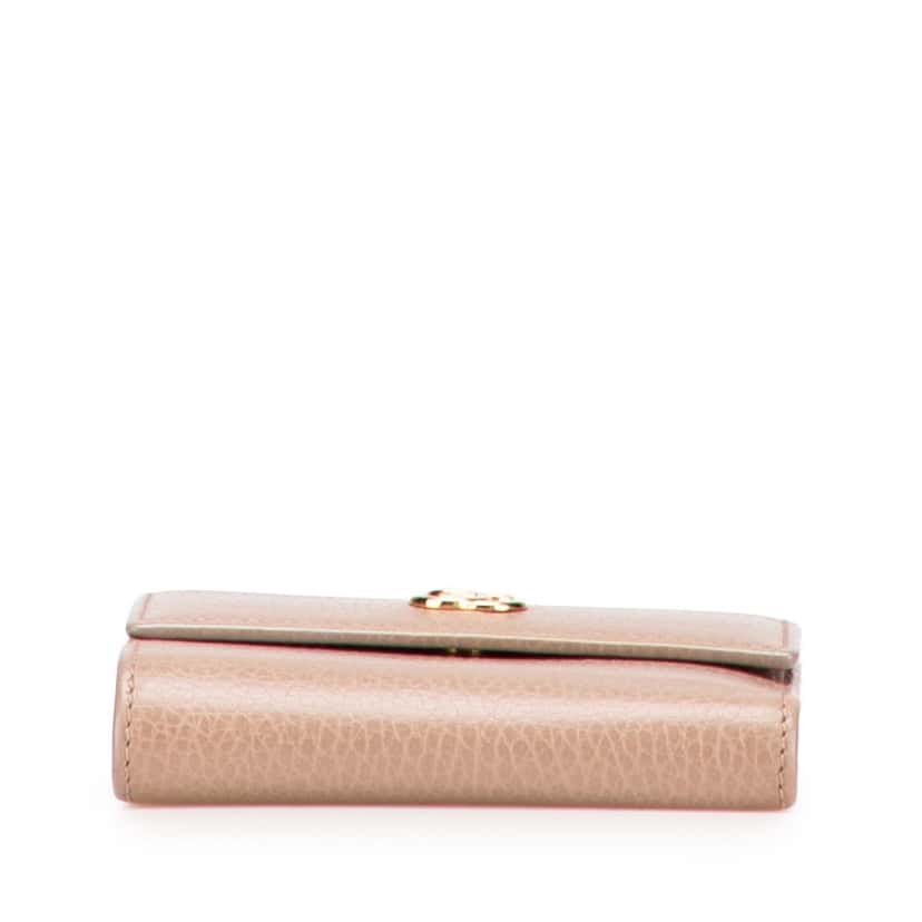 Gucci GG Marmont Leather Small Wallet Brown Leather Good condition - Inside View