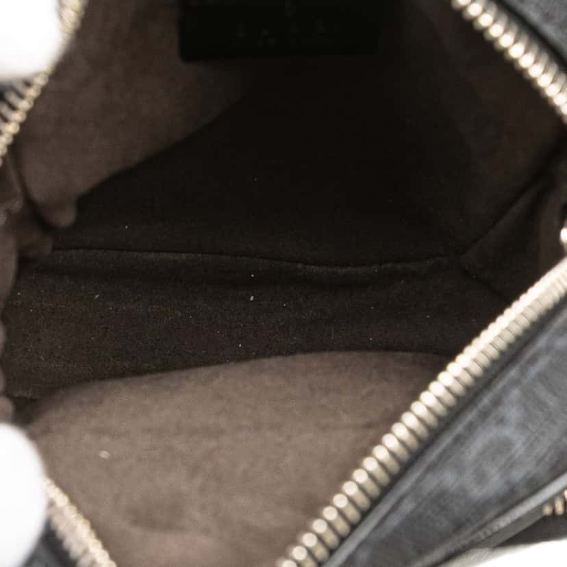 Gucci Mini GG Supreme Interlocking G Satchel Grey Canvas Good condition - Model View