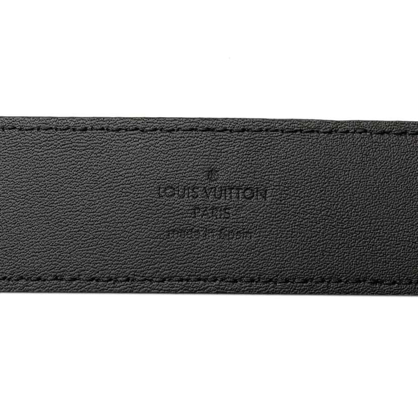 Louis Vuitton Epi Legend Buckle Belt Black Leather Good condition - Model View