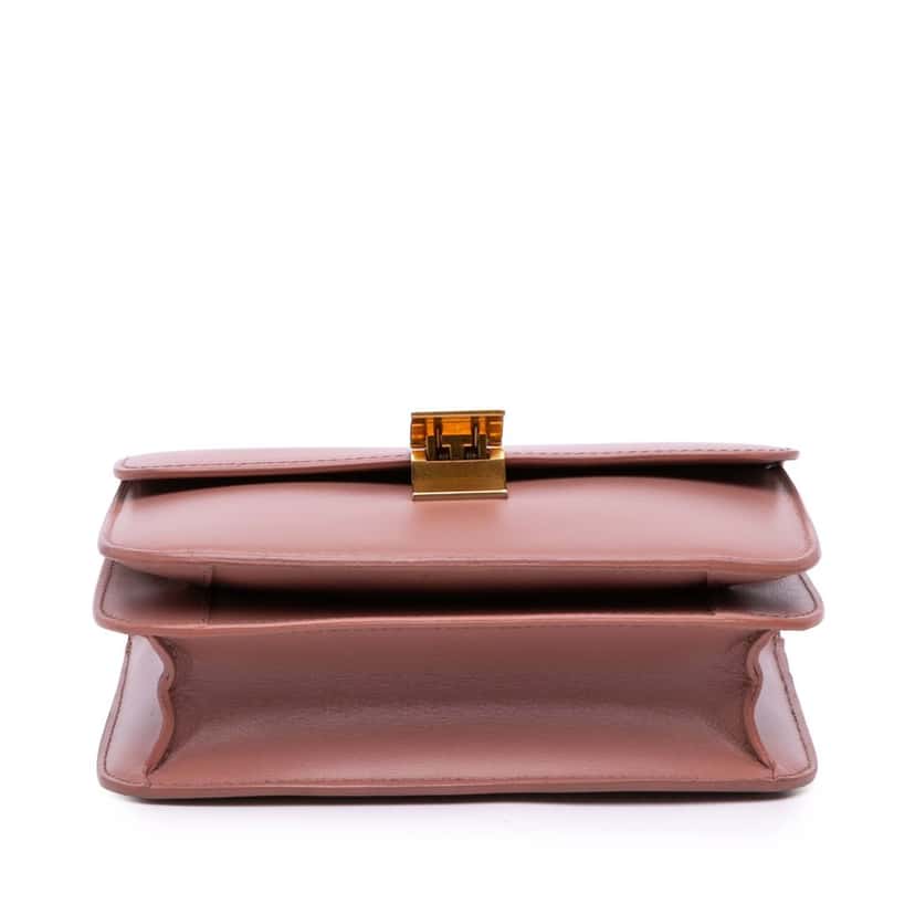 Celine Teen Calfskin Classic Box Pink Leather Fair condition - Inside View