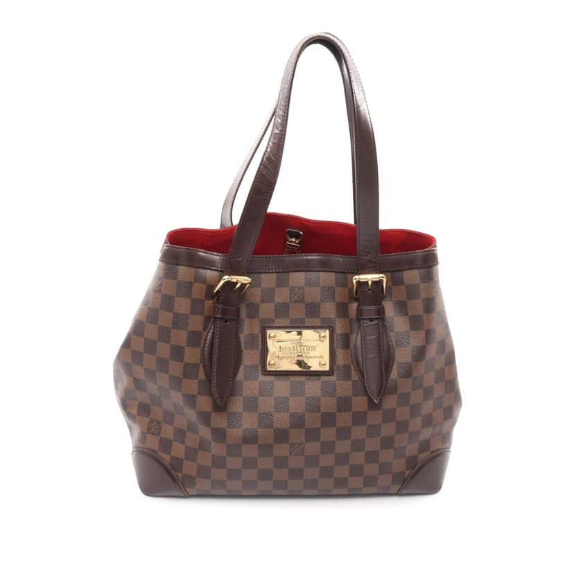 Louis Vuitton Damier Ebene Hampstead MM Brown Canvas Good condition - Front View