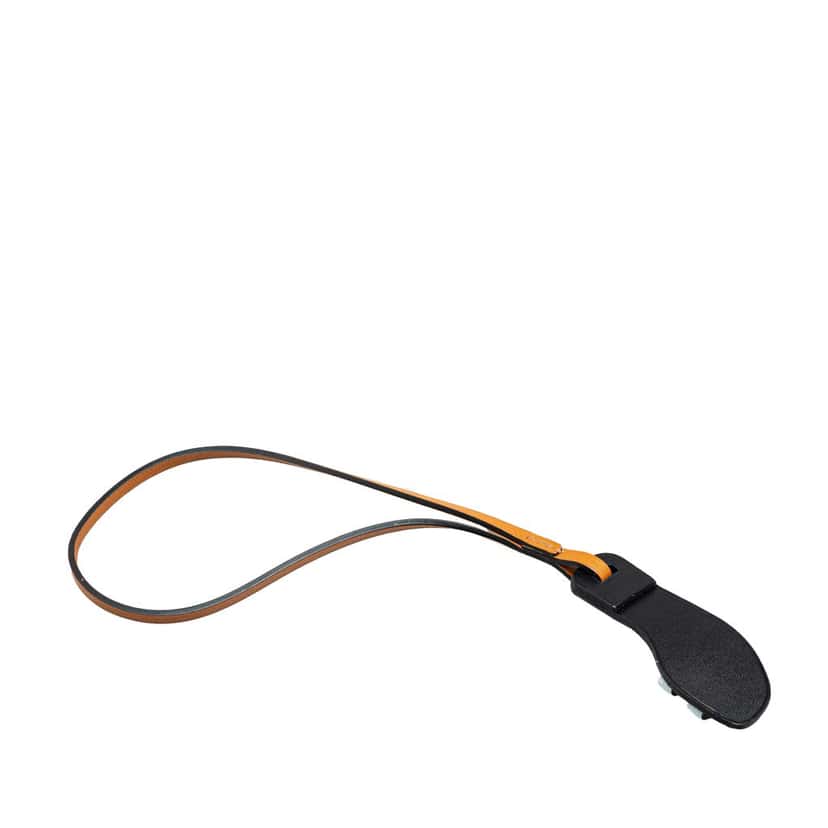 Hermès Epsom Oran Nano Bag Charm Brown Leather Good condition - Back View