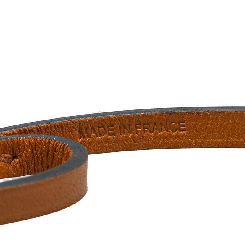 Hermès Epsom Oran Nano Bag Charm Brown Leather Good condition - Model View