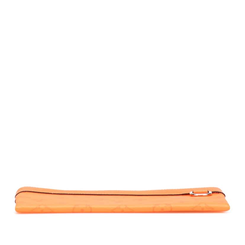 Louis Vuitton Monogram Taigarama Pochette Discovery PM Orange Canvas Good condition - Inside View