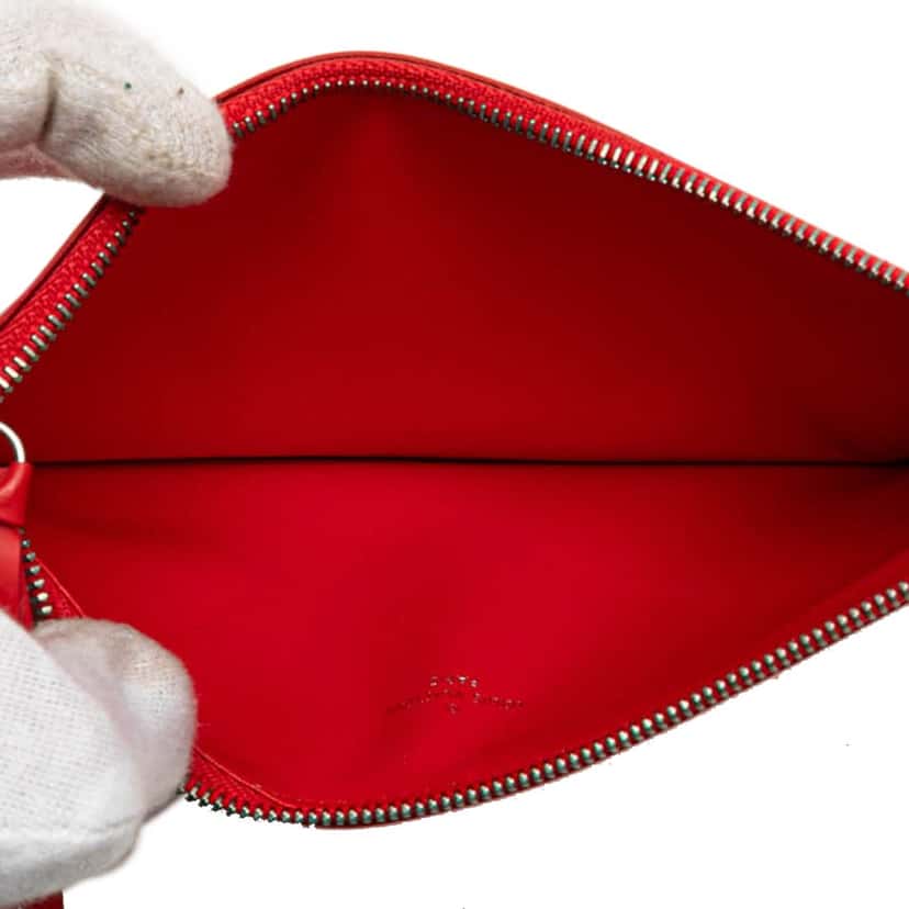 Louis Vuitton Epi Pochette Felicie Red Leather Good condition - Box View