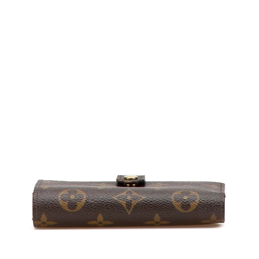 Louis Vuitton Monogram Porte Monnaie Billets Viennois Brown Canvas Good condition - Inside View