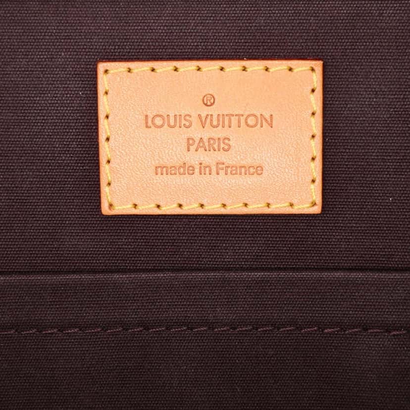 Louis Vuitton Monogram Vernis Alma BB Purple Leather Good condition - Box View
