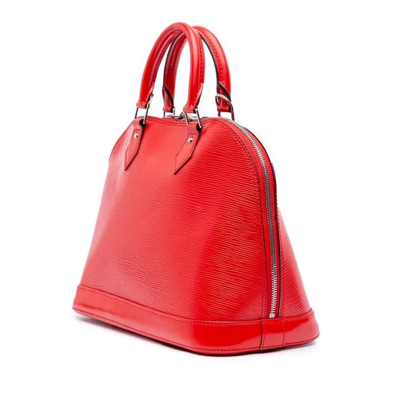 Louis Vuitton Epi Alma PM Red Leather Good condition - Back View