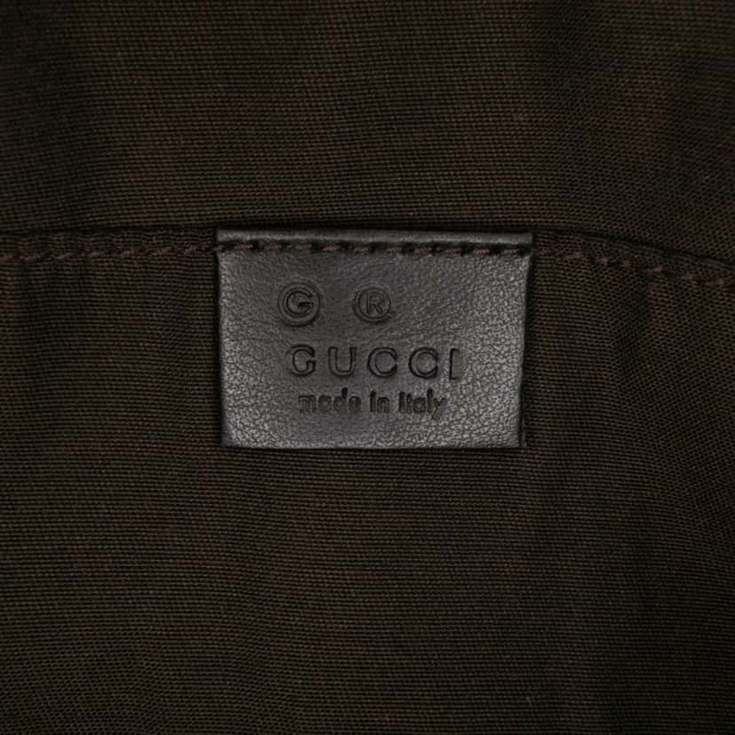 Gucci Mini Guccissima Dome Satchel Brown Leather Good condition - Box View