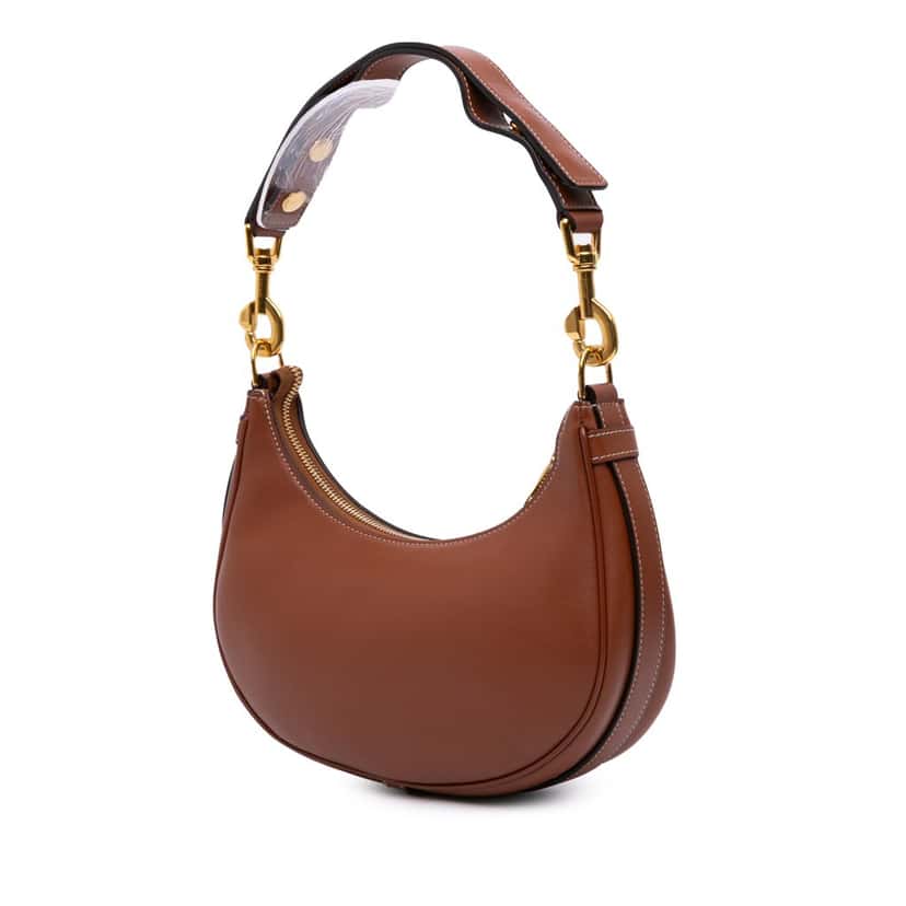 Celine Leather Ava Shoulder Bag Brown Leather Good condition - Back View