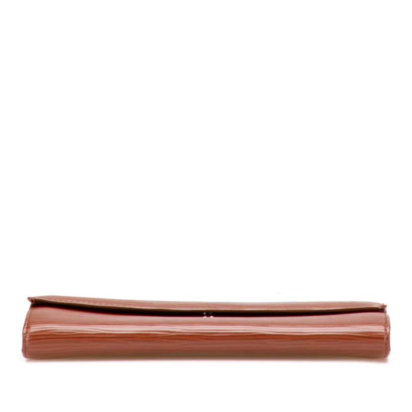 Louis Vuitton Epi Sarah Long Wallet Brown Leather Good condition - Inside View