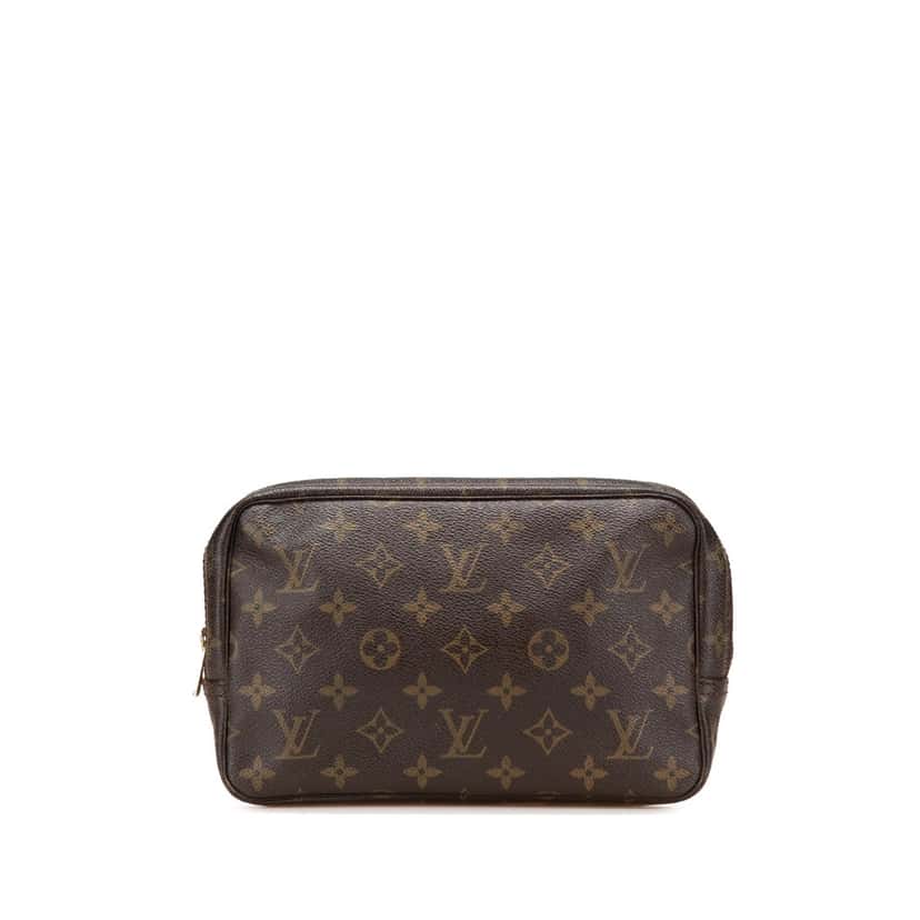 Louis Vuitton Monogram Trousse Toilette 23 Brown Canvas Good condition - Front View